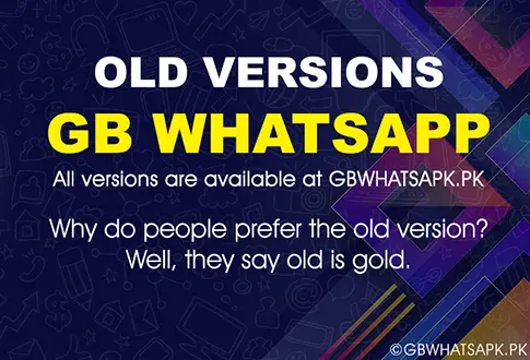 Download GB WhatsApp Old Versions – (All Versions) 2024